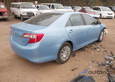 2012 Toyota Camry Le из США, поврежденный, VIN 4T4BF1FK7CR201396